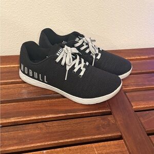 NEW NOBULL Outwork Trainers Black/White M9/W10.5
